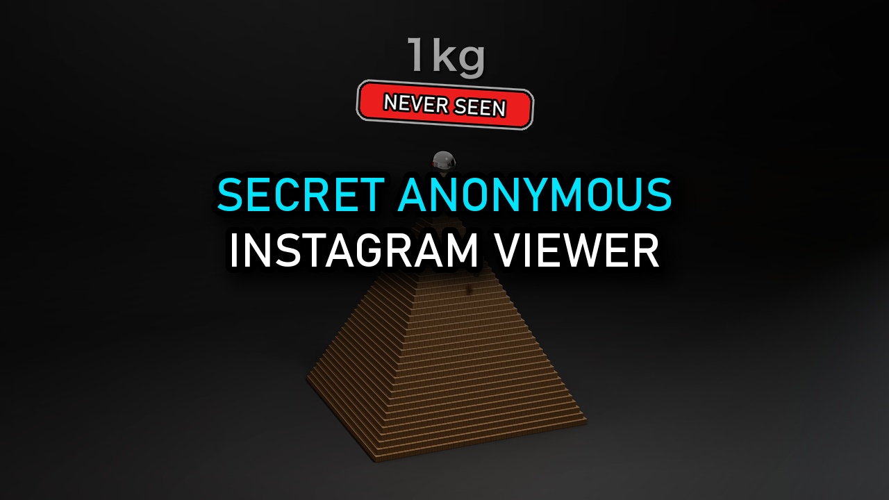 Secret Anonymous Web Viewer Interface